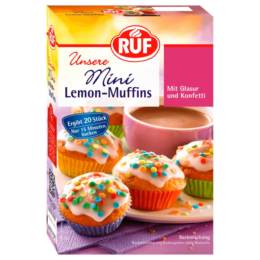 Ruf Mini Muffins Lemon 350g
